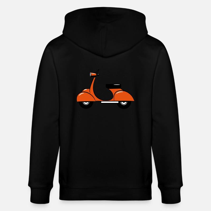motorroller - Stanley/Stella Unisex Bio-Kapuzenjacke CULTIVATOR  - Schwarz
