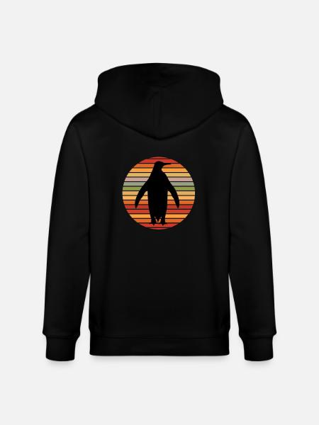 penguin - Stanley/Stella CULTIVATOR Unisex Organic Hooded Jacket - black