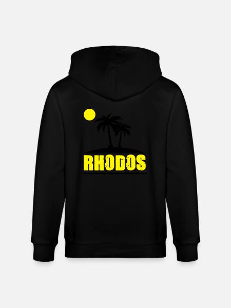 Rhodes - Stanley/Stella CULTIVATOR Unisex Organic Hooded Jacket - black