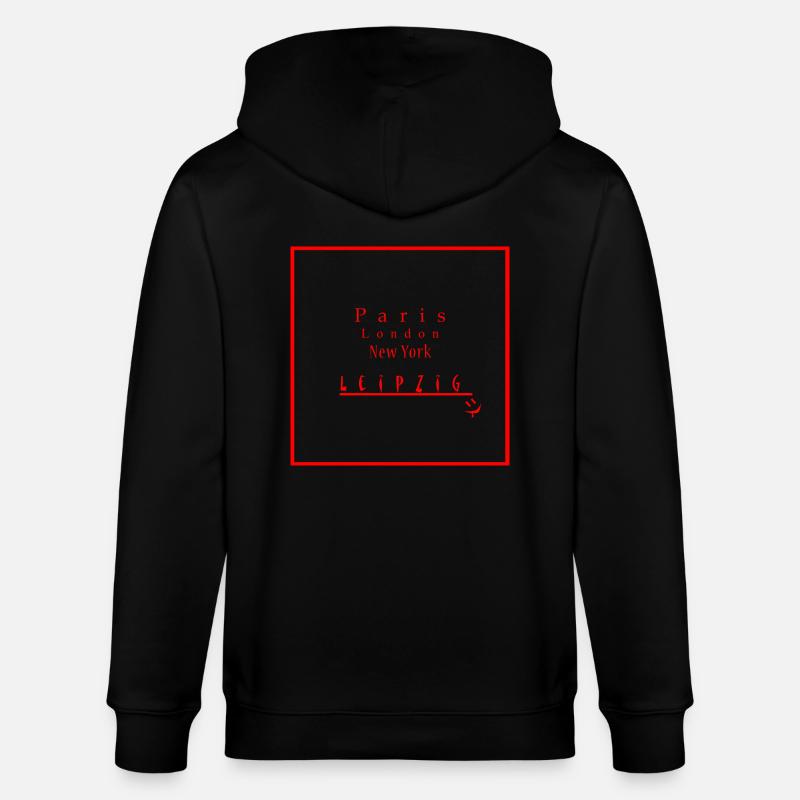Leipzig LE2 - Veste à capuche bio CULTIVATOR Stanley/Stella Unisexe - noir