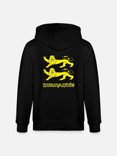 Léo normand - Veste à capuche bio CULTIVATOR Stanley/Stella Unisexe - noir