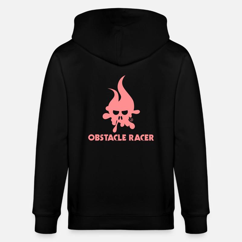 Obstacle Racer éléments - Veste à capuche bio CULTIVATOR Stanley/Stella Unisexe - noir