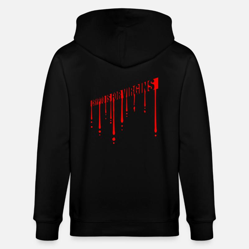 Crypto est pour les vierges - Veste à capuche bio CULTIVATOR Stanley/Stella Unisexe - noir
