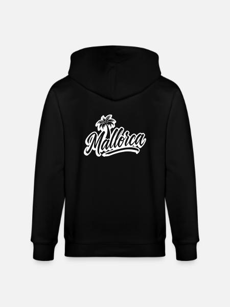 Mallorca Palmen - Stanley/Stella Unisex Bio-Kapuzenjacke CULTIVATOR - Schwarz