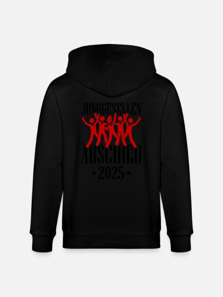 Bachelor party 2025 - Stanley/Stella CULTIVATOR  Unisex Organic Hooded Jacket - black