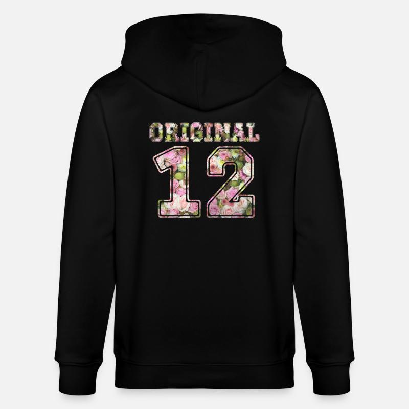 Original 12 - Stanley/Stella Unisex Bio-Kapuzenjacke CULTIVATOR  - Schwarz