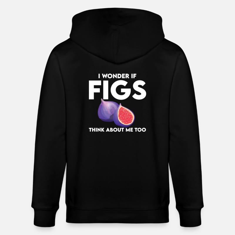 Feigen Shirt - Stanley/Stella Unisex Bio-Kapuzenjacke CULTIVATOR  - Schwarz