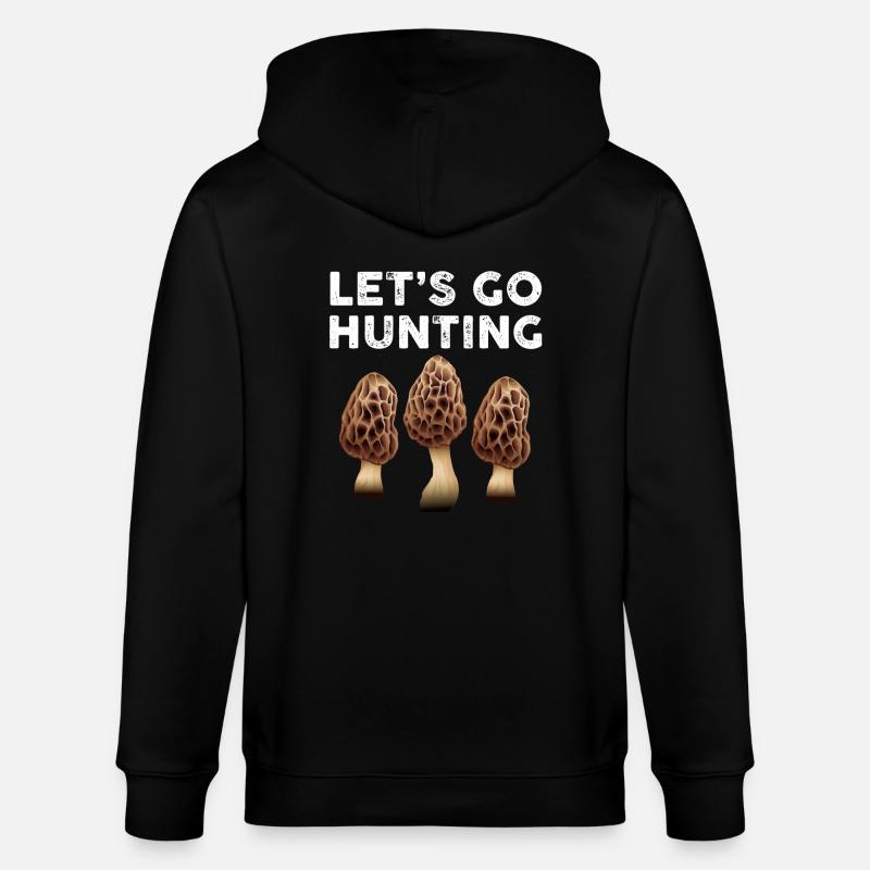Chasse aux champignons - Veste à capuche bio CULTIVATOR Stanley/Stella Unisexe - noir