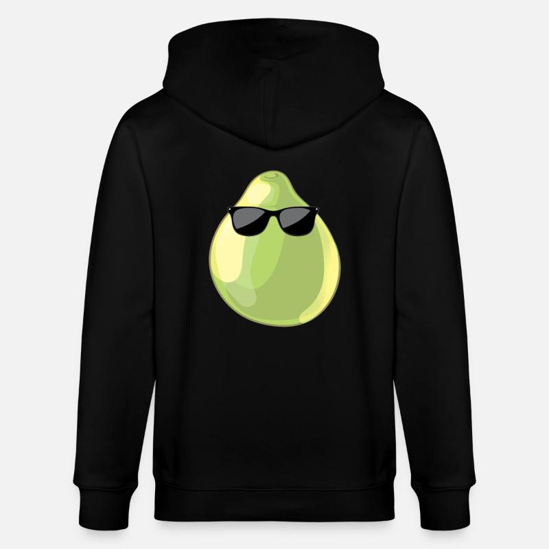 Pomelo - Stanley/Stella Unisex Bio-Kapuzenjacke CULTIVATOR  - Schwarz