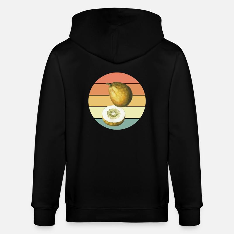 Pomelo - Stanley/Stella Unisex Bio-Kapuzenjacke CULTIVATOR  - Schwarz