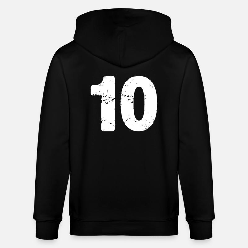 10 - Veste à capuche bio CULTIVATOR Stanley/Stella Unisexe - noir