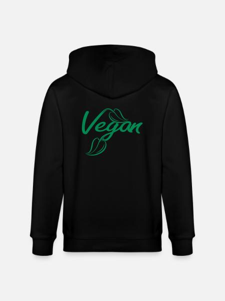 Vegan - Stanley/Stella Unisex Bio-Kapuzenjacke CULTIVATOR  - Schwarz
