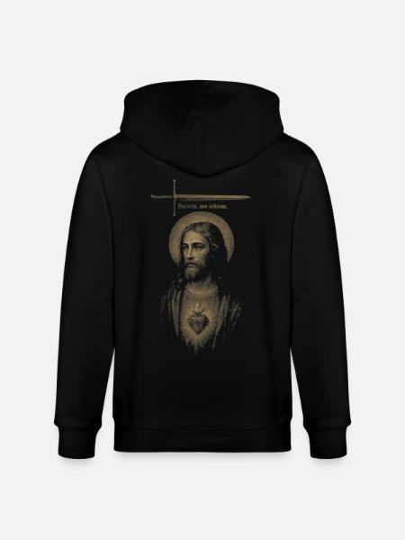 Discernment, not judgement. - Stanley/Stella CULTIVATOR Unisex Organic Hooded Jacket - black