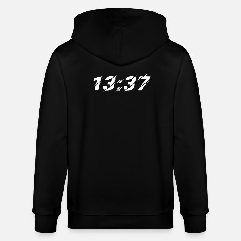 1337 élite - Veste à capuche bio CULTIVATOR Stanley/Stella Unisexe - noir