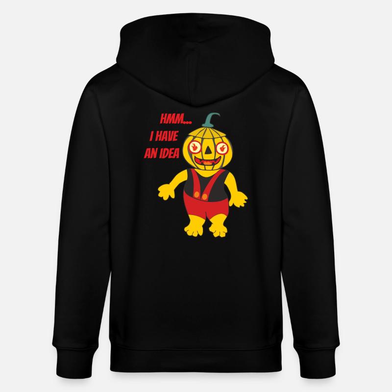 J’ai une idée - Veste à capuche bio CULTIVATOR Stanley/Stella Unisexe - noir