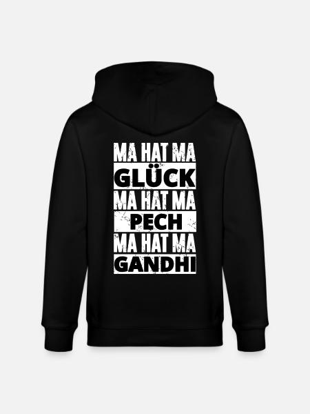 Lustiger Spruch - Stanley/Stella Unisex Bio-Kapuzenjacke CULTIVATOR - Schwarz