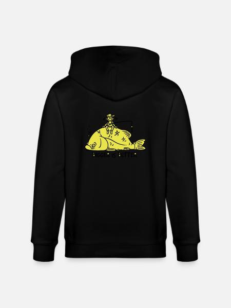 BIGGER IS BETTER - Stanley/Stella CULTIVATOR Unisex Organic Hooded Jacket - black