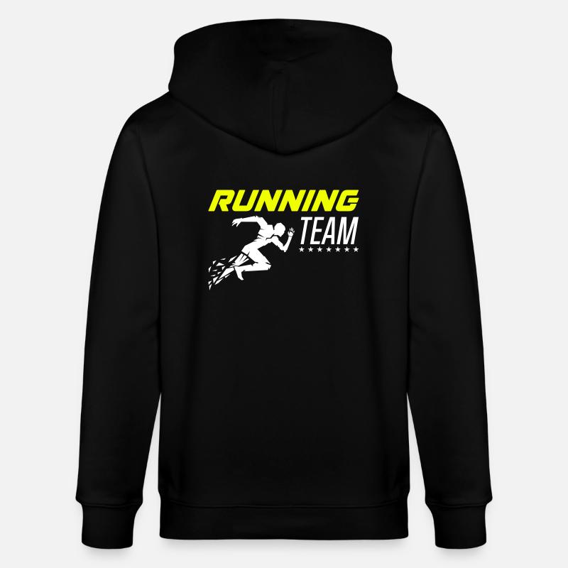 Équipe de course 1 - Veste à capuche bio CULTIVATOR Stanley/Stella Unisexe - noir