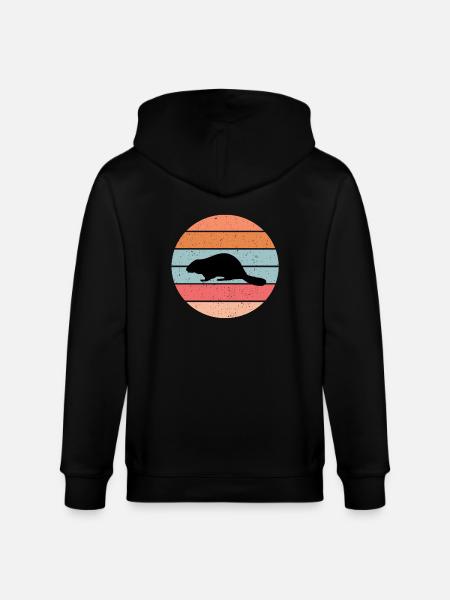Biber - Stanley/Stella Unisex Bio-Kapuzenjacke CULTIVATOR  - Schwarz