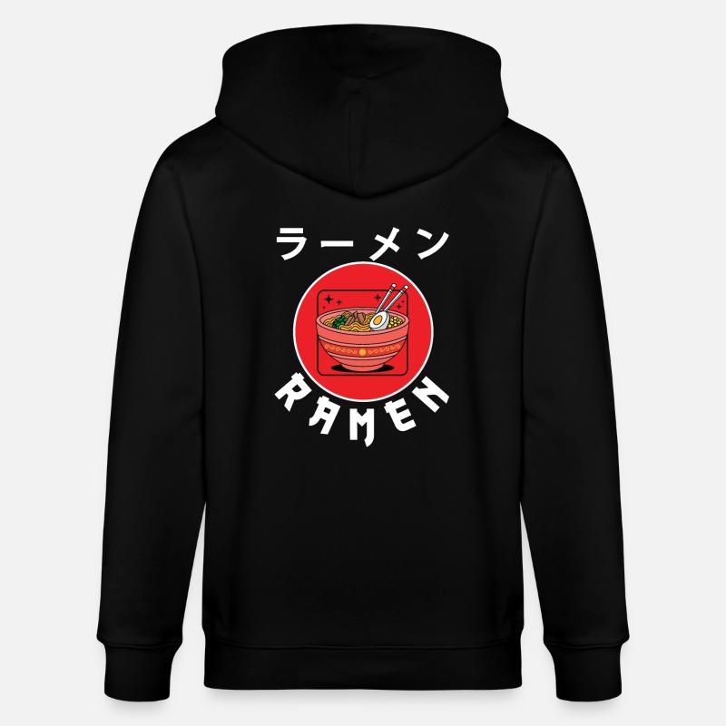 Ramen - Veste à capuche bio CULTIVATOR Stanley/Stella Unisexe - noir