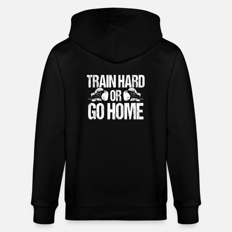 Boxe - Veste à capuche bio CULTIVATOR Stanley/Stella Unisexe - noir