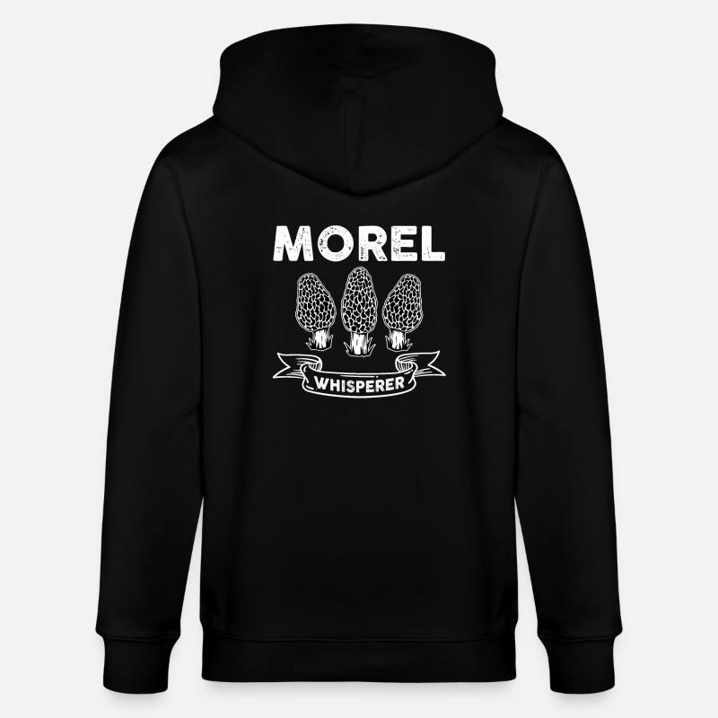 Morcheln Flüsterer - Stanley/Stella Unisex Bio-Kapuzenjacke CULTIVATOR  - Schwarz