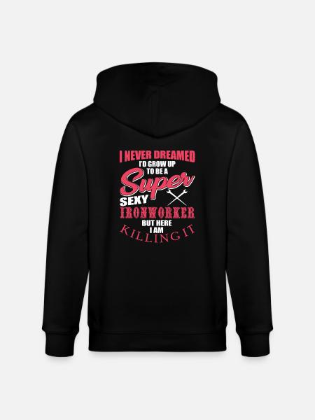 Metallurgical workers - Stanley/Stella CULTIVATOR  Unisex Organic Hooded Jacket - black