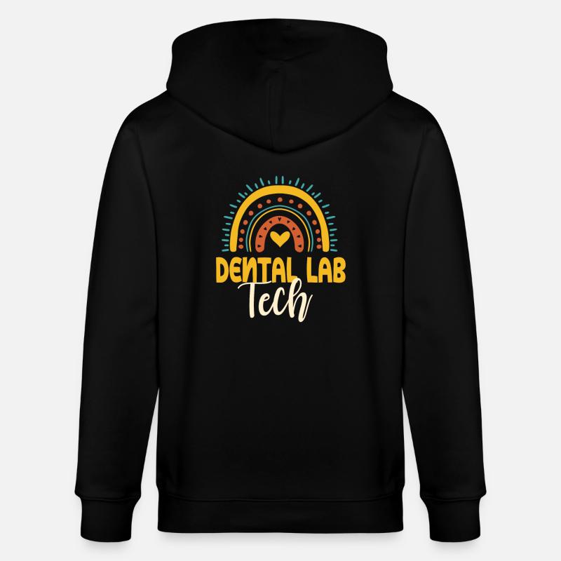 Dental laboratory technology - Stanley/Stella CULTIVATOR  Unisex Organic Hooded Jacket - black