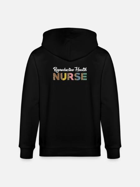 Reproductive Health Nurse - Stanley/Stella CULTIVATOR Unisex Organic Hooded Jacket - black
