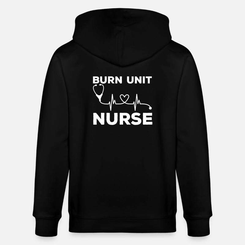 Cadeau d’infirmière brûlée - Veste à capuche bio CULTIVATOR Stanley/Stella Unisexe - noir