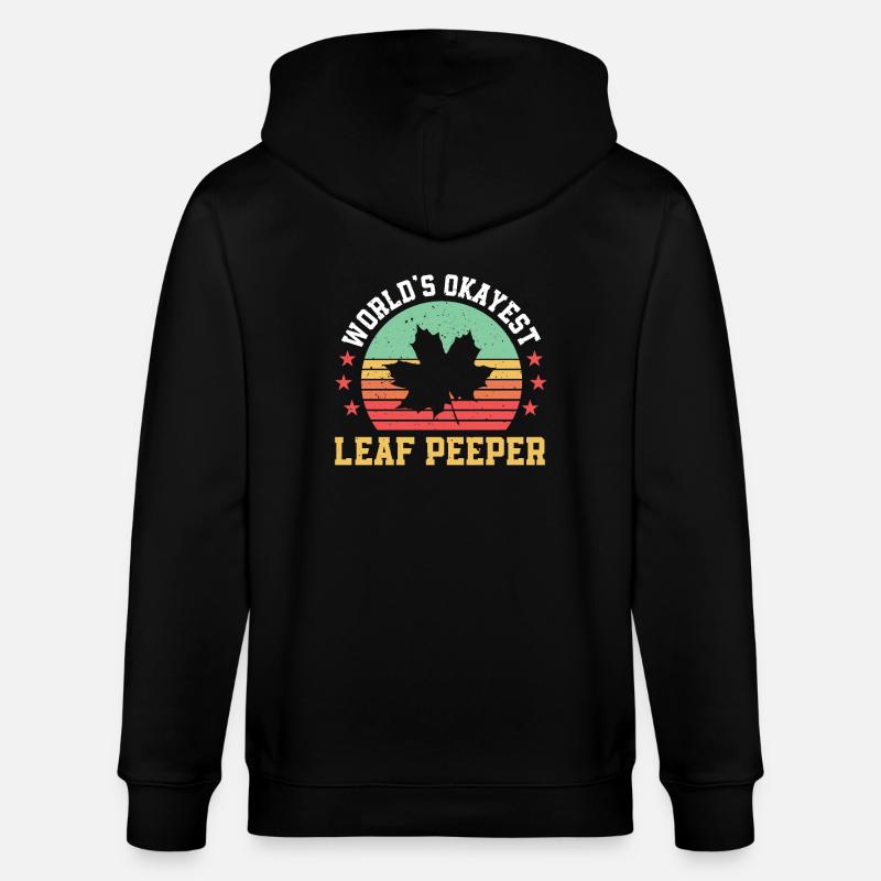 Drôle de cadeau Leafpeer - Veste à capuche bio CULTIVATOR Stanley/Stella Unisexe - noir