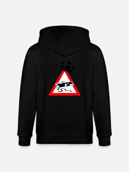 Drift King - Stanley/Stella CULTIVATOR Unisex Organic Hooded Jacket - black