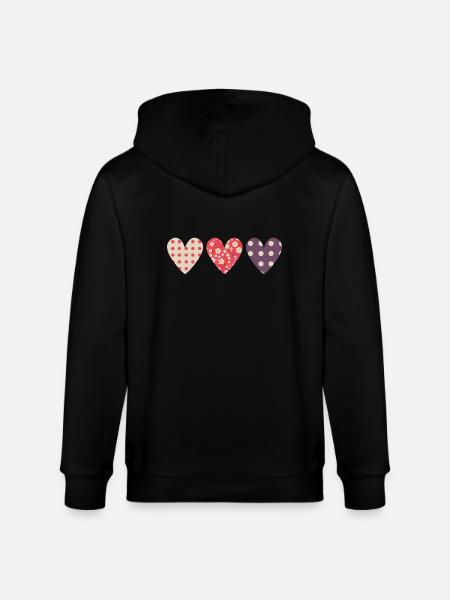 liberty Herzen - Stanley/Stella Unisex Bio-Kapuzenjacke CULTIVATOR - Schwarz