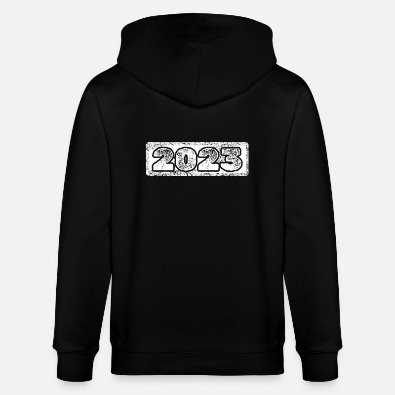 Année 2023 - Veste à capuche bio CULTIVATOR Stanley/Stella Unisexe - noir
