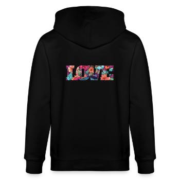 Amour - Veste à capuche bio CULTIVATOR Stanley/Stella Unisexe - noir - Dos - Anna (173cm)