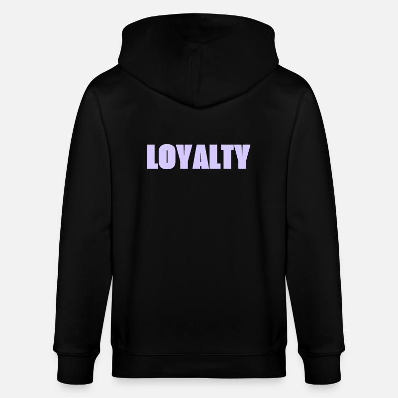 Loyalty - Stanley/Stella Unisex Bio-Kapuzenjacke CULTIVATOR  - Schwarz
