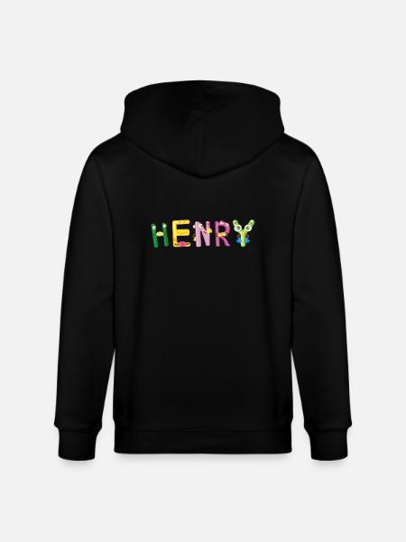 Henry - Stanley/Stella Unisex Bio-Kapuzenjacke CULTIVATOR  - Schwarz