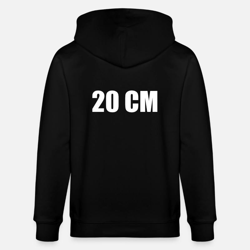 20 cm - Stanley/Stella Unisex Bio-Kapuzenjacke CULTIVATOR  - Schwarz