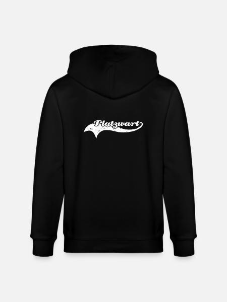 platzwart verwittert - Stanley/Stella Unisex Bio-Kapuzenjacke CULTIVATOR  - Schwarz