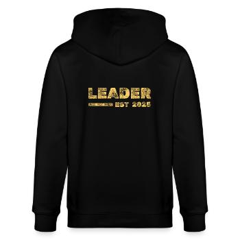 Leader 2025 - Stanley/Stella Unisex Bio-Kapuzenjacke CULTIVATOR  - Schwarz - Hinten - Anna (173cm)