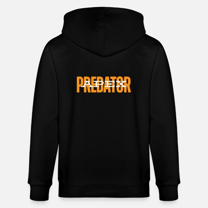 Apex Predator - Graphics Tee - Stanley/Stella CULTIVATOR  Unisex Organic Hooded Jacket - black