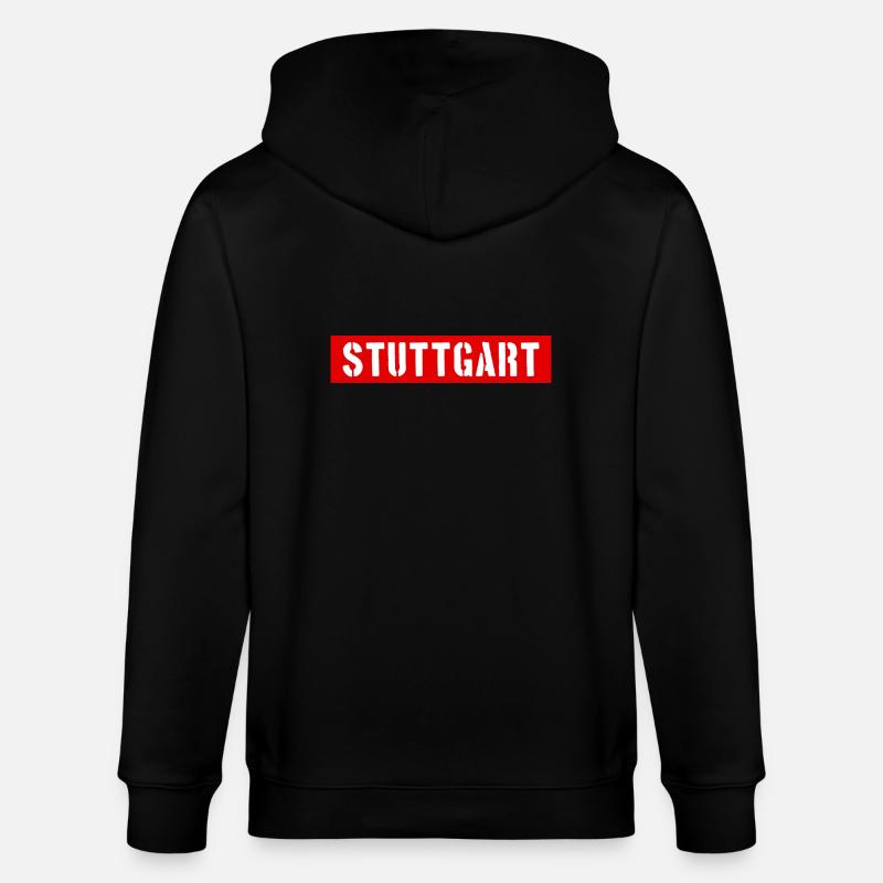 Stuttgart - Baden-Württemberg - Stanley/Stella Unisex Bio-Kapuzenjacke CULTIVATOR  - Schwarz
