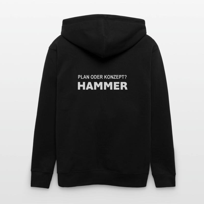 Plan oder Konzept? Hammer! Stanley/Stella Unisex Bio-Kapuzenjacke CULTIVATOR 