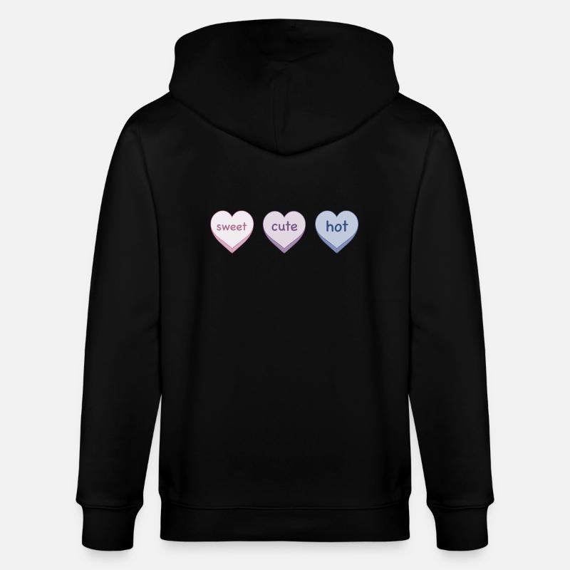 Doux mignon chaud - Veste à capuche bio CULTIVATOR Stanley/Stella Unisexe - noir