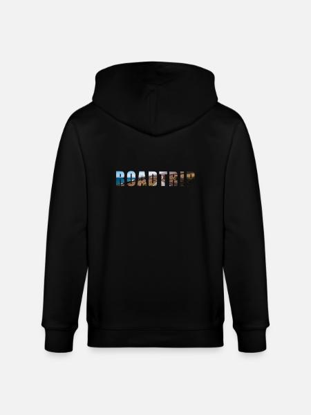 ROADTRIP - Stanley/Stella Unisex Bio-Kapuzenjacke CULTIVATOR - Schwarz