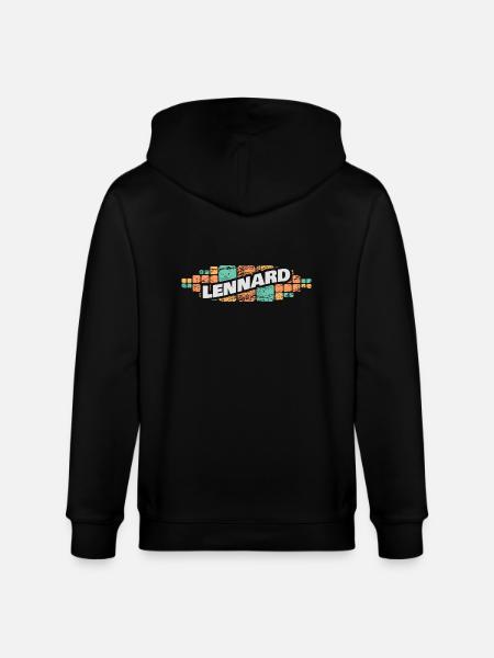 Lennard as Lennard - Stanley/Stella CULTIVATOR  Unisex Organic Hooded Jacket - black
