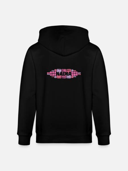 Gift for Nadia - Stanley/Stella CULTIVATOR  Unisex Organic Hooded Jacket - black