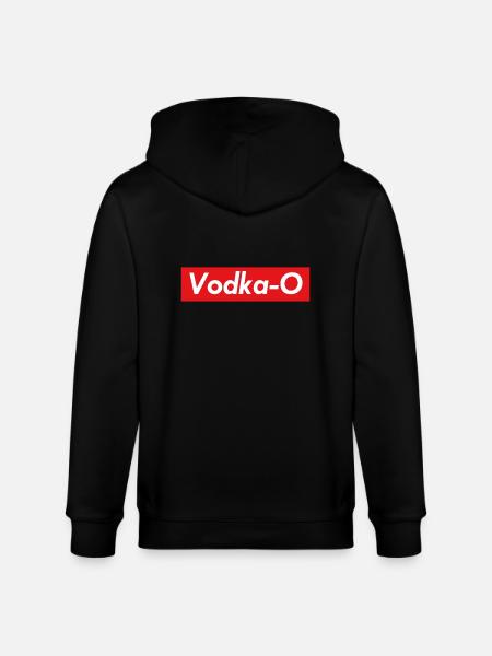 Vodka O - Stanley/Stella Unisex Bio-Kapuzenjacke CULTIVATOR - Schwarz