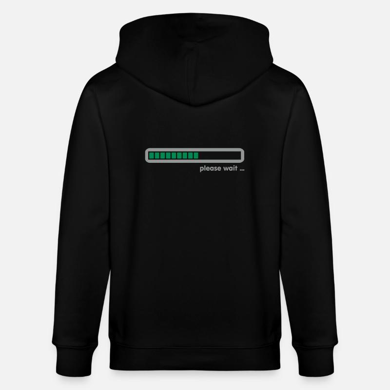 loading ... please wait (2c) - Stanley/Stella CULTIVATOR  Unisex Organic Hooded Jacket - black