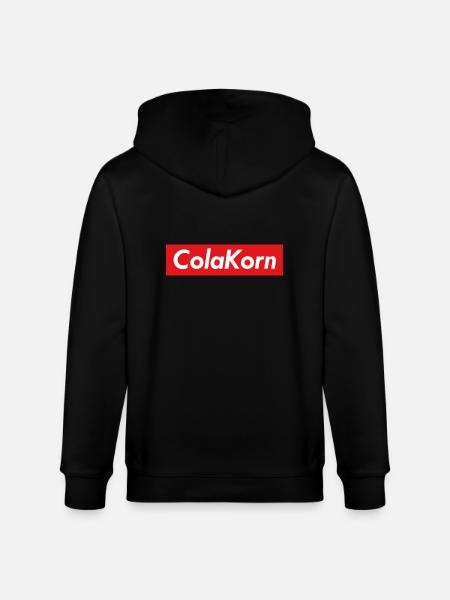 Cola Korn - Stanley/Stella CULTIVATOR Unisex Organic Hooded Jacket - black